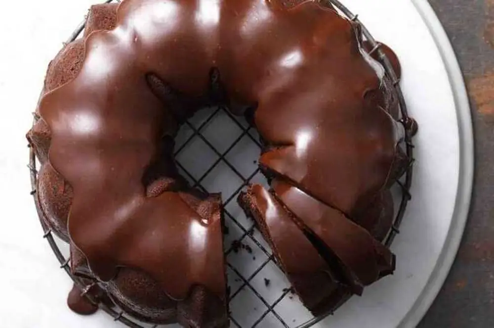 Bolo de Cenoura com Ganache